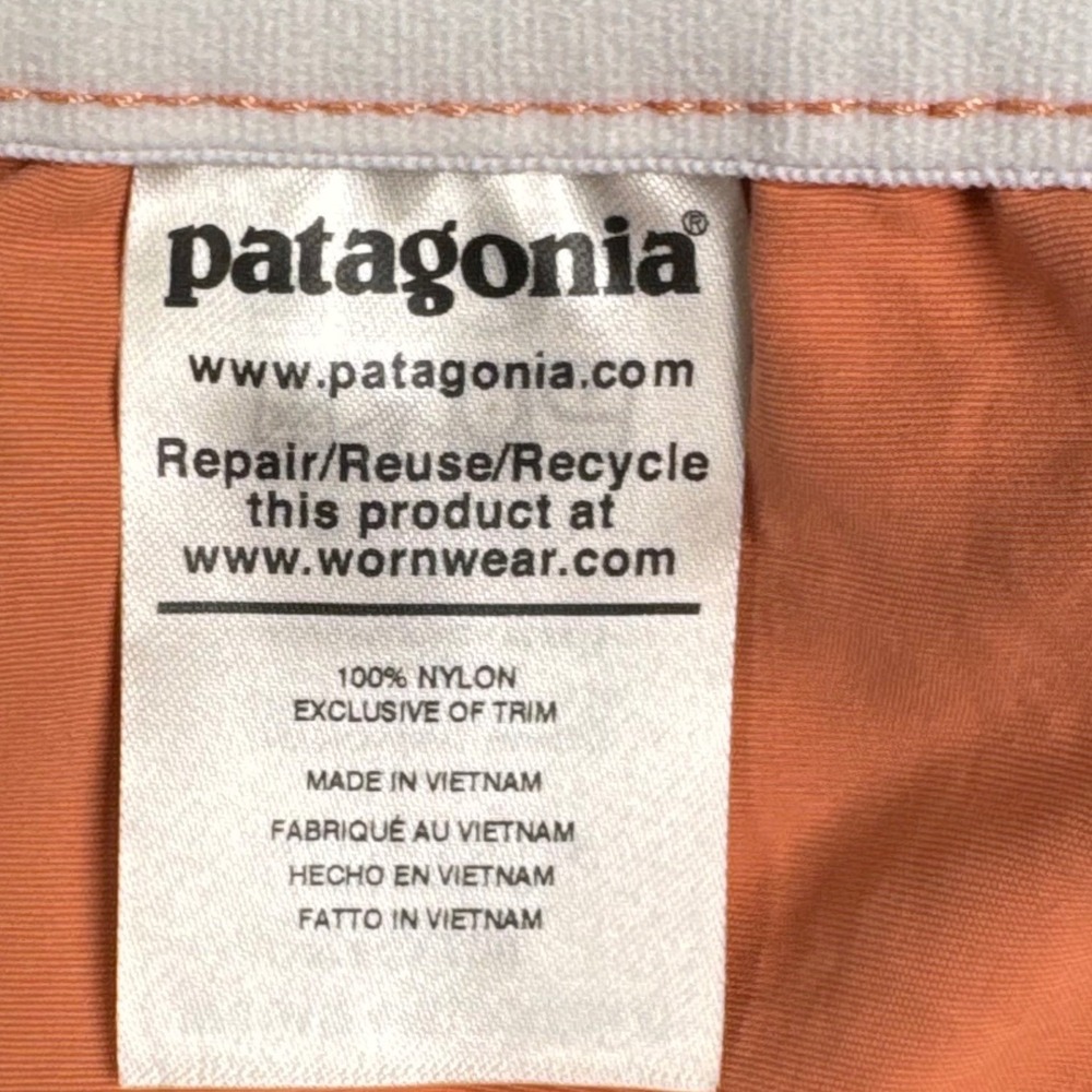 Patagonia Baggies Shorts Mens M Orange Nylon Swim Gorpcore Outdoor - Picture 5 of 10